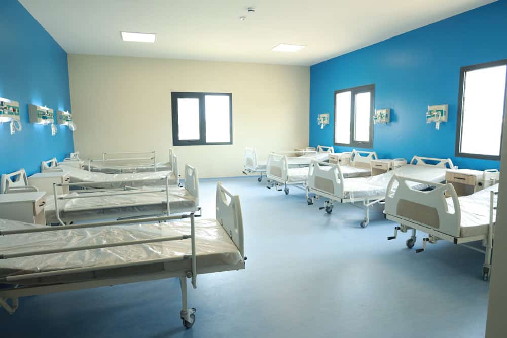 hospital beds