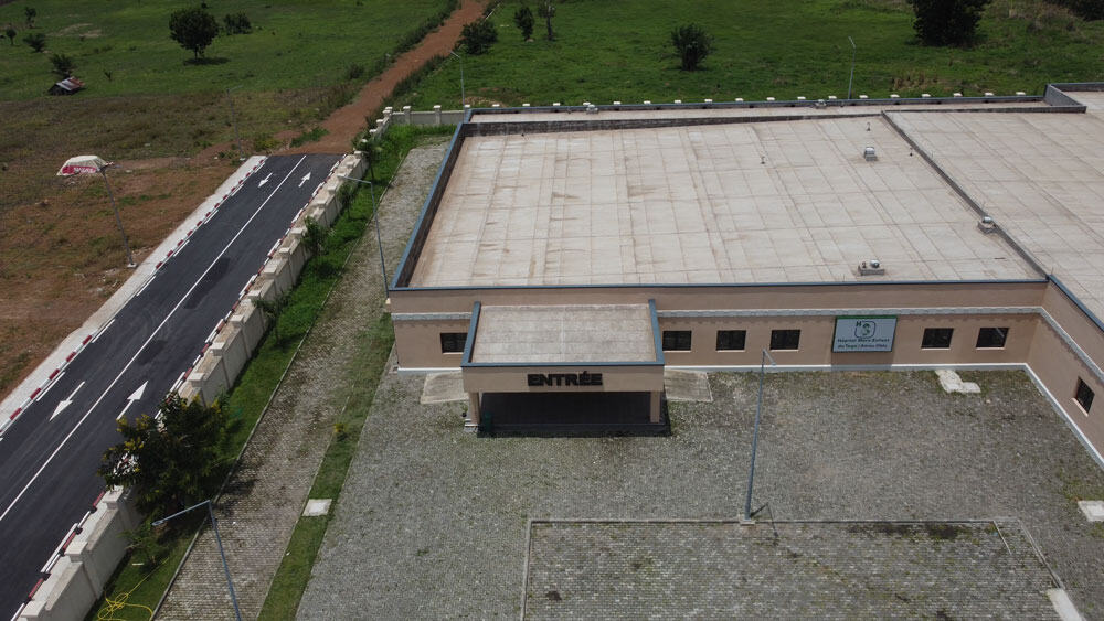 aerial view of the mother-child hospital